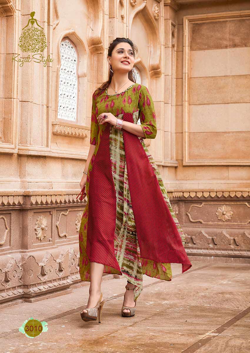 Fashion Blossom Vol-3 Kajal Style Georgette Kurti Fashion Blossom Vol-3 Kajal Style Georgette Kurti